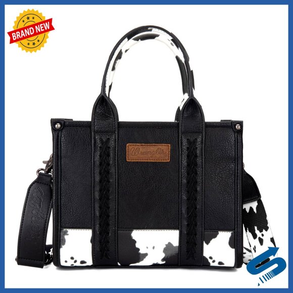 Medium Tote Bag with Top Handle and Crossbody Strap